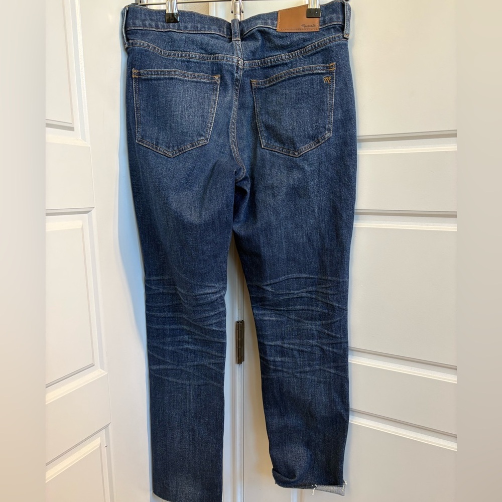 Madewell Slim Boyfriend with Raw Hem Size 24 - Picture 4 of 8